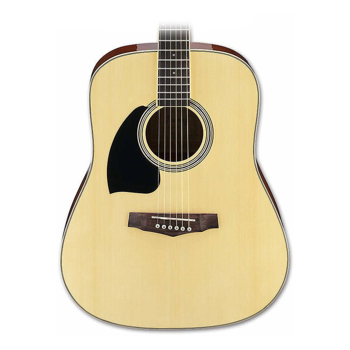 Left Handed Natural Acoustic Guitar Q329