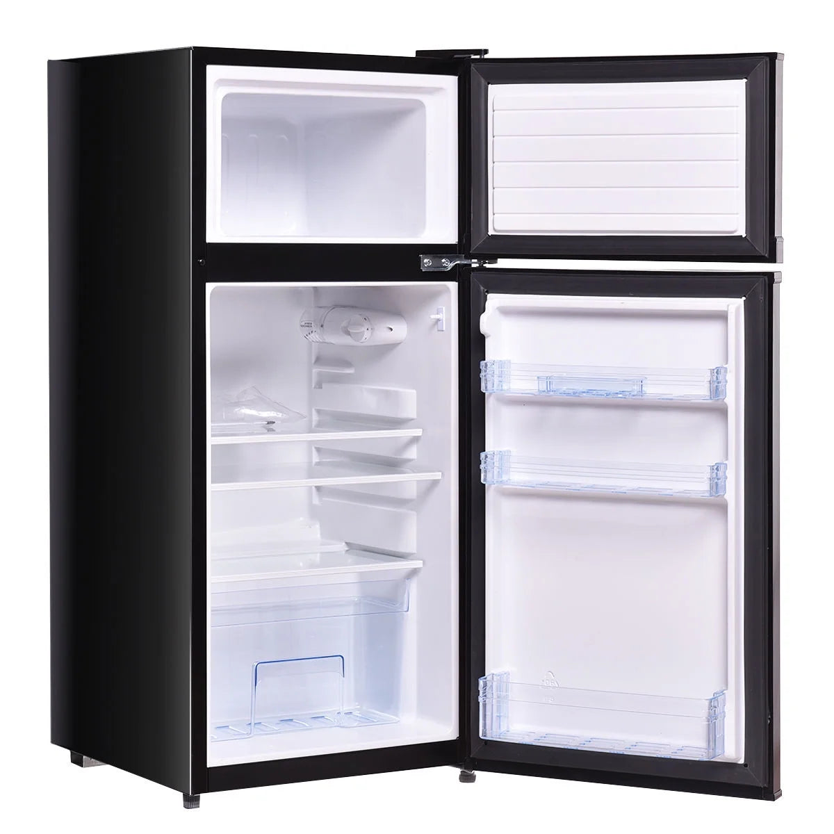 2 Doors 3.4 cu ft. Compact Mini Refrigerator Freezer A272612