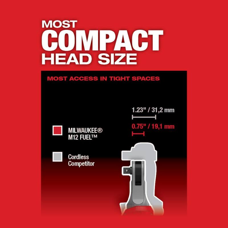 12-Volt Lithium-Ion Brushless Cordless 3/8 in. Ratchet R855358