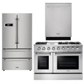 48 Propane Gas Range, Refrigerator, Dishwasher Package L31201