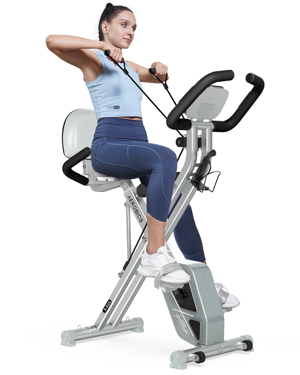 Foldable Magnetic Exercise Bike W68347