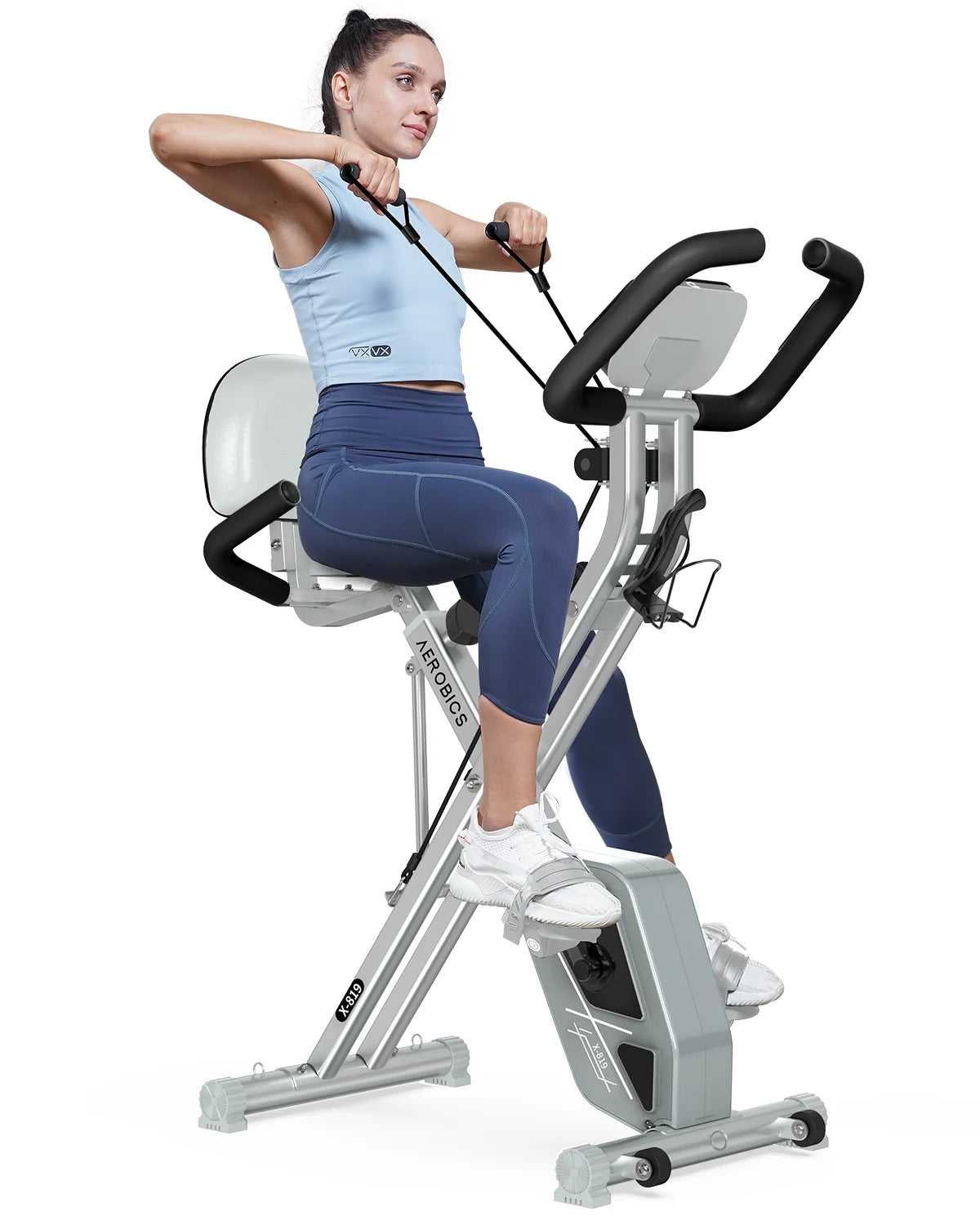 Foldable Magnetic Exercise Bike W68347