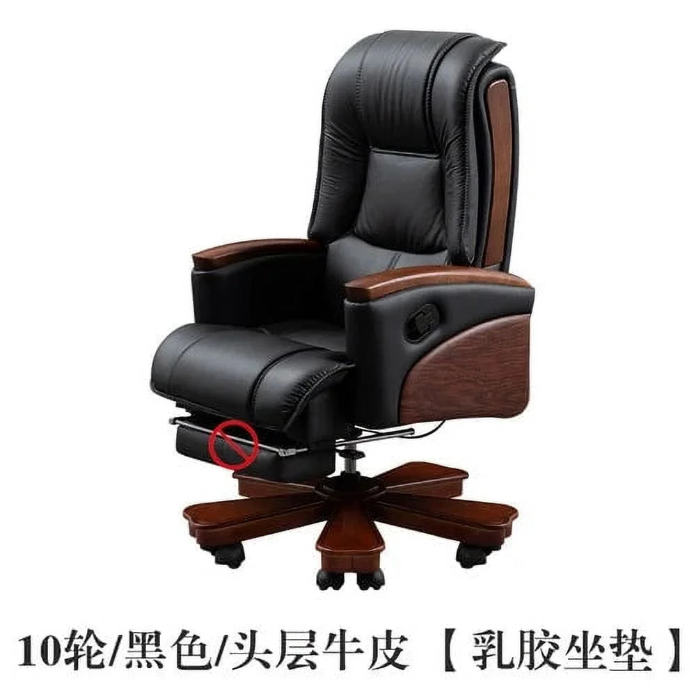 Swivel Ergonomic Leather Office Chair V9369