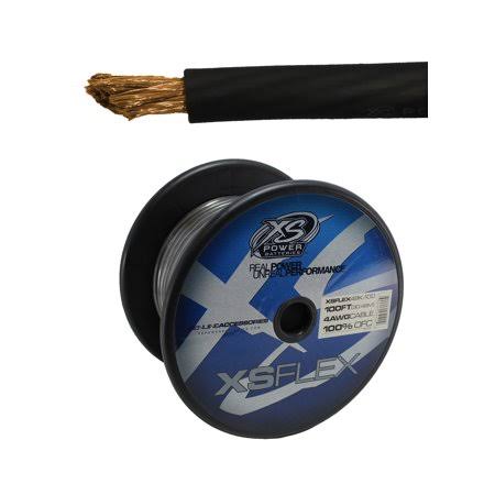 Black 4 AWG Copper Speaker Wire O279