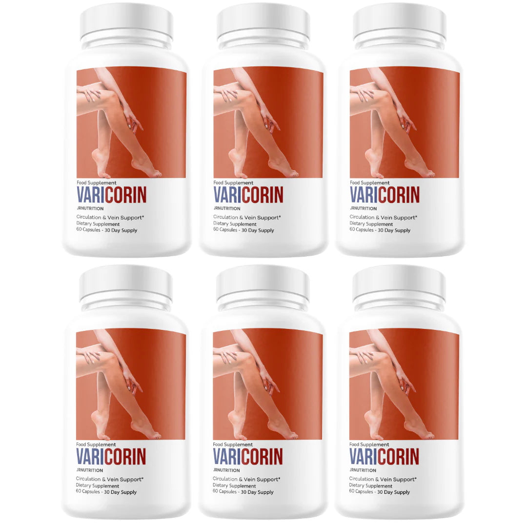 Circulation Vein Support Supplement 6 Bottles J835