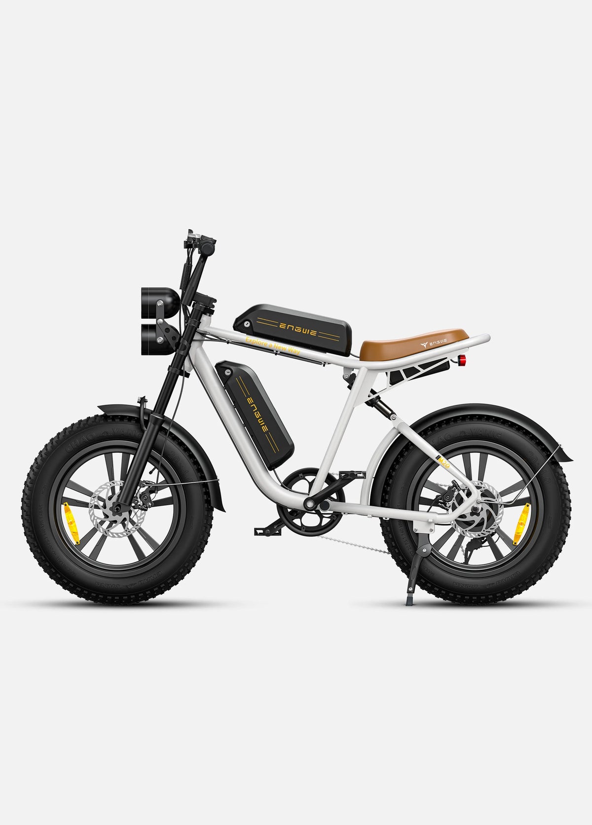 White 750W Electric Bike N37434