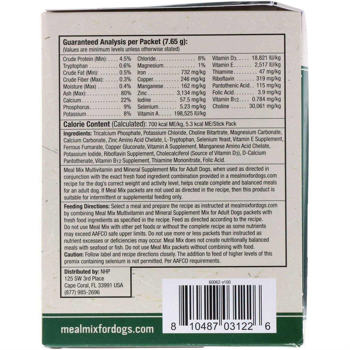 Meal Mix for Adult Dogs C728