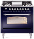 Blue 36 Dual Fuel Natural Gas Range H634