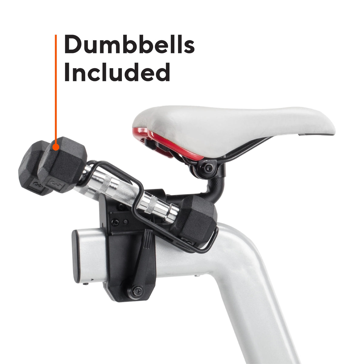 Exercise Bike with Dumbbell Set F2010