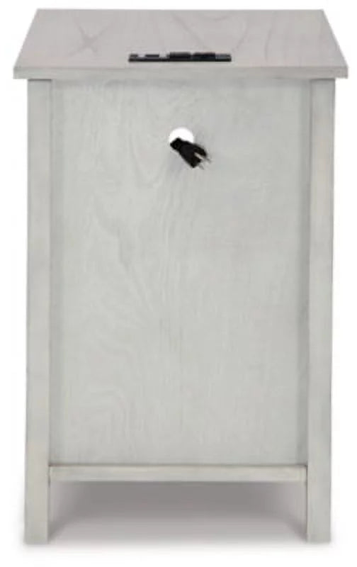 Antique White Chairside End Table C9282