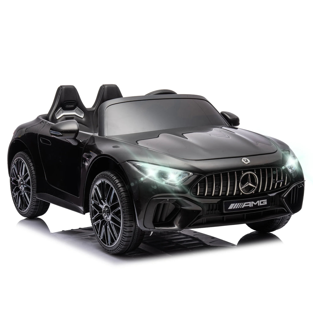 24V Electric Car for Kids with Parent Remote Control, Black B876493