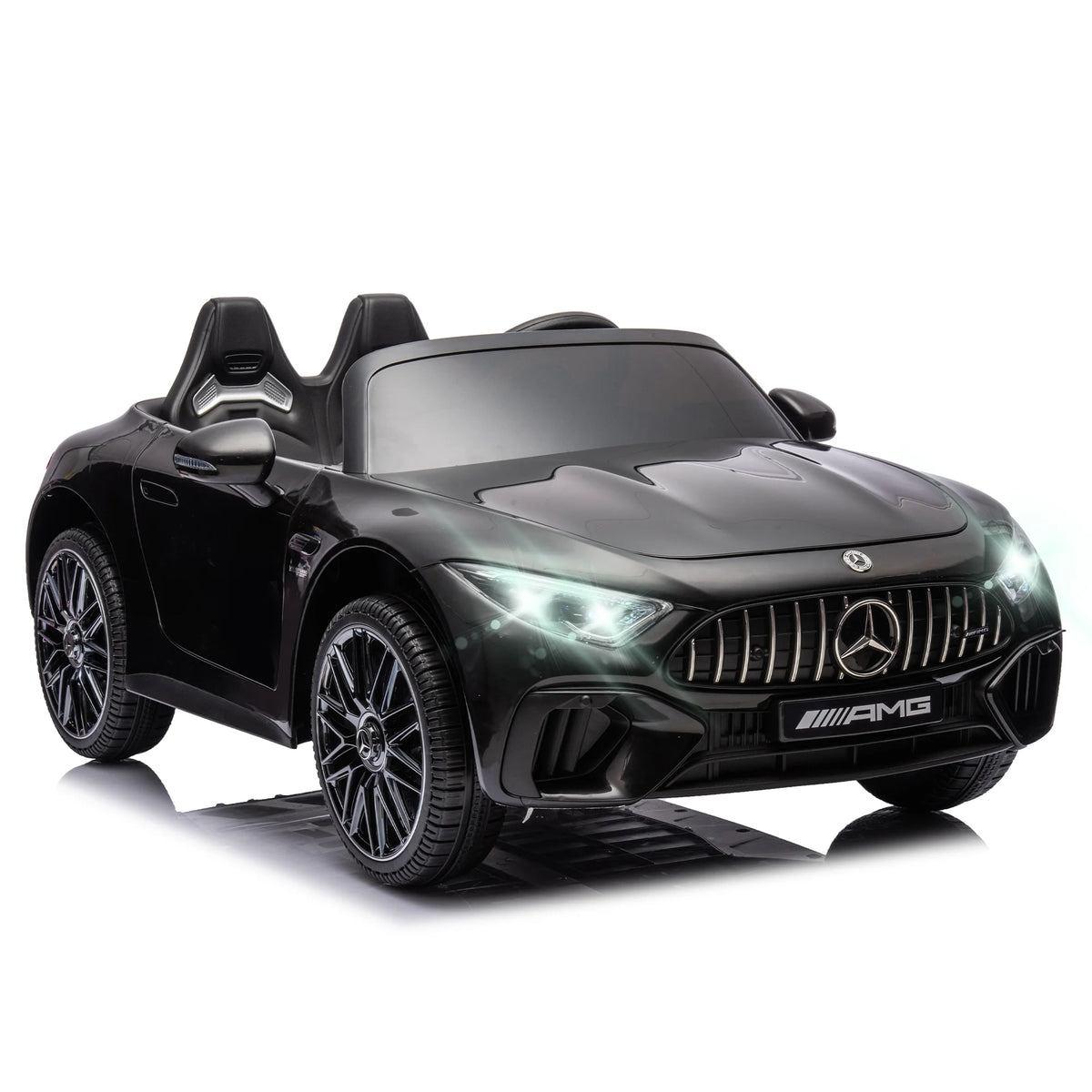 24V Electric Car for Kids with Parent Remote Control, Black B876493