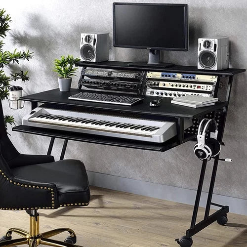 Recording Piano Desk Workstation Table W1932