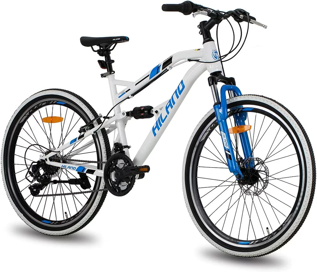 26 Inch Full-Suspension 21 Speeds Disc-Brake Mountain Bike S28337