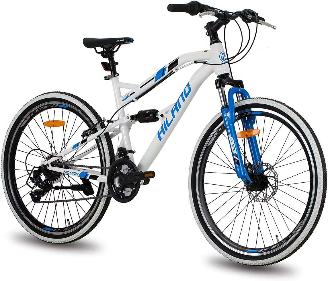 26 Inch Full-Suspension 21 Speeds Disc-Brake Mountain Bike S28337