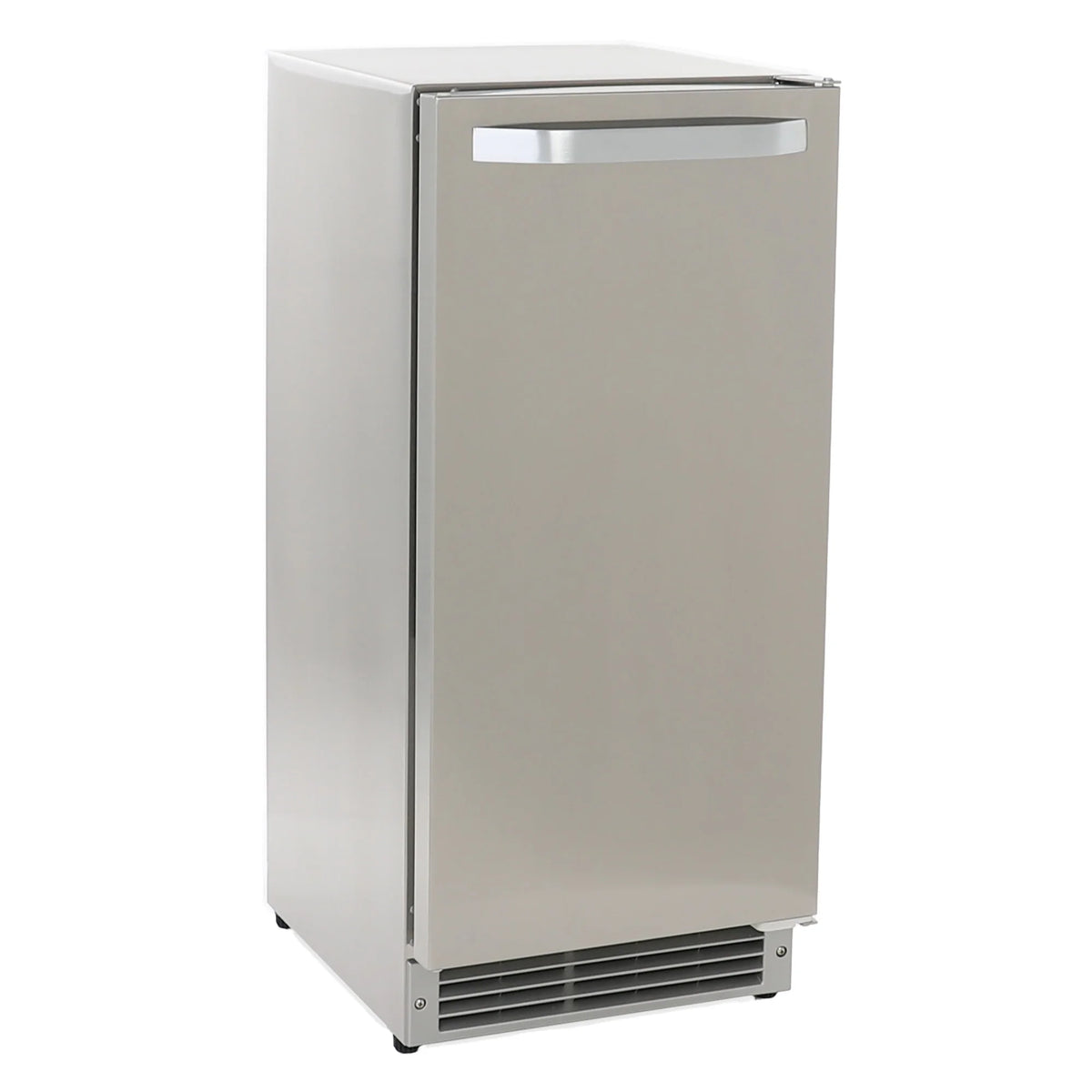 Shallow Depth Outdoor Built-In Undercounter Ice Maker, 15", 25 lbs, Stainless Steel X26699