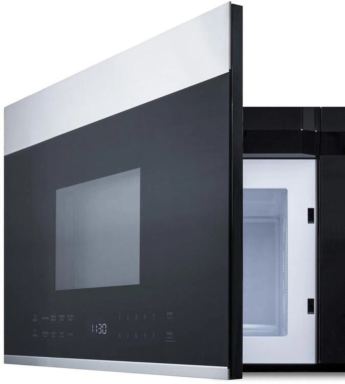 24 in. Wide Over-the-Range Microwave, Black & Stainless Steel Z4665