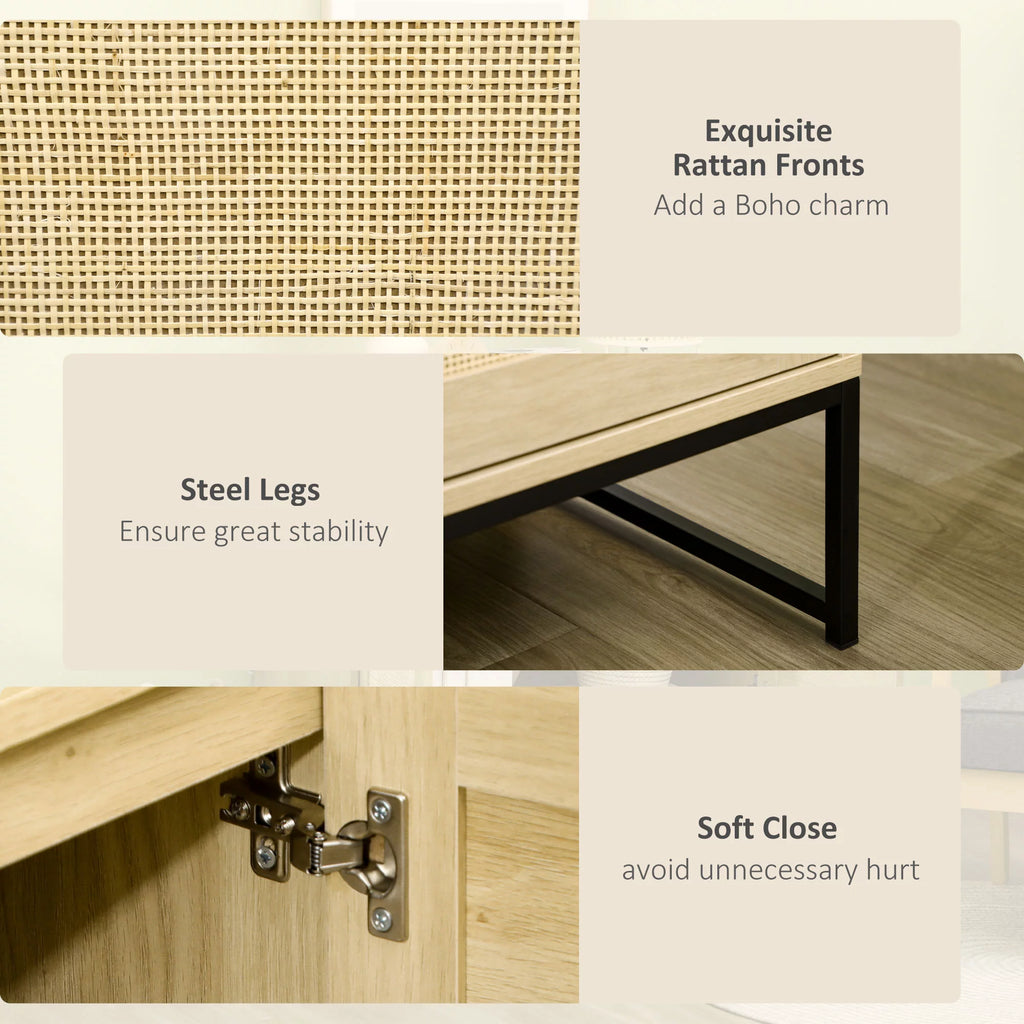 Natural Rattan Storage Sideboard N994347