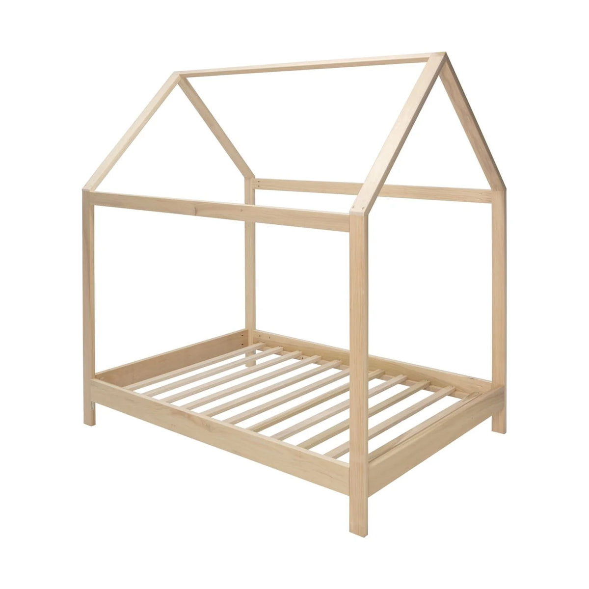 Full Size House Bed with Raised Base F9142