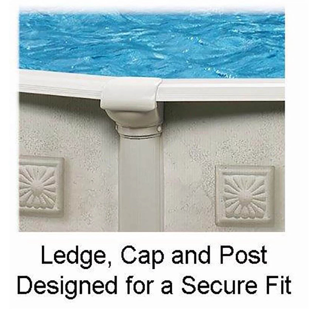 Khaki Round Above Ground Swimming Pool E3272