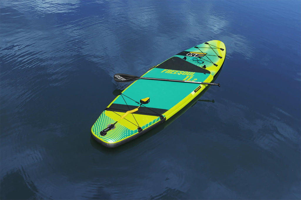 Convertible Stand-up Paddleboard and Inflatable Kayak Set P786