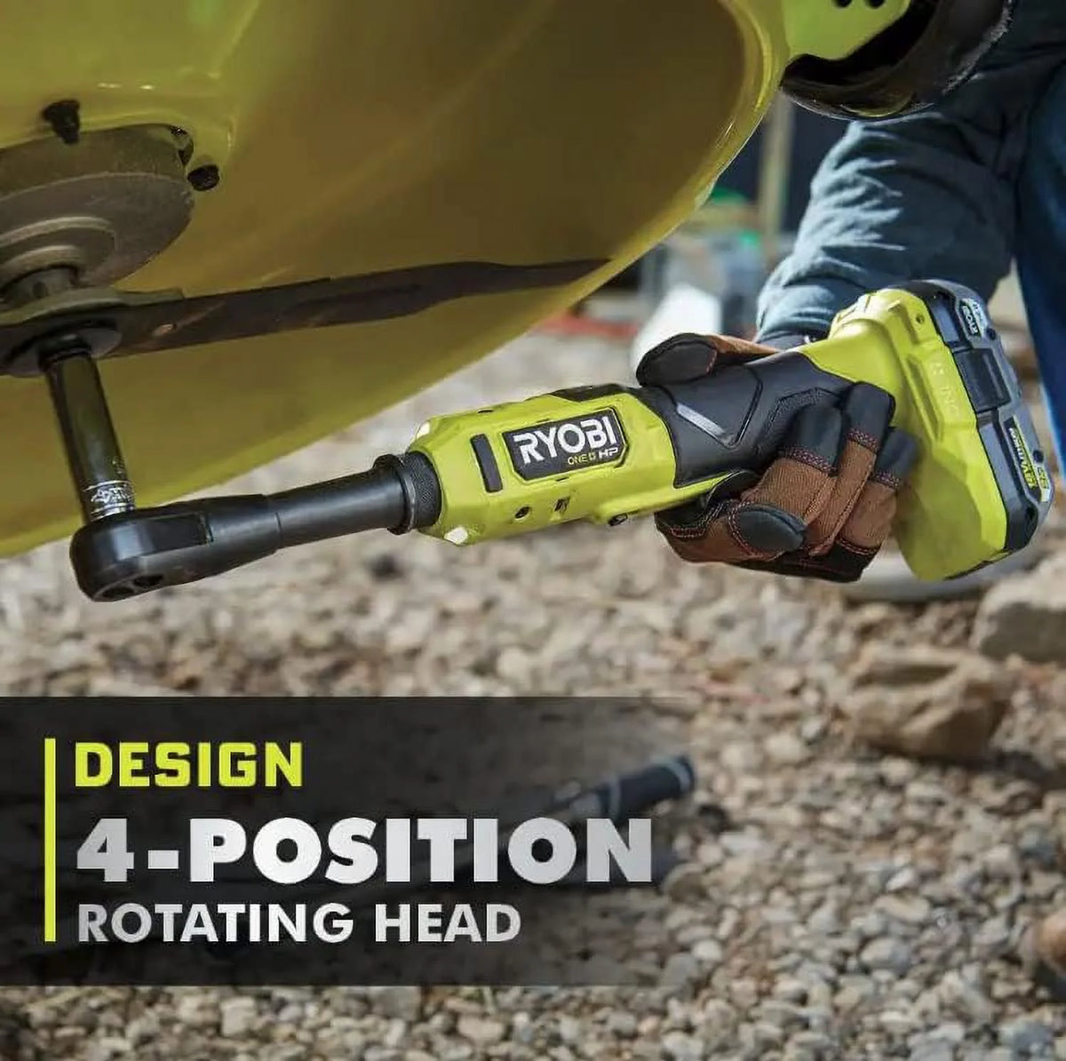 18V Brushless Cordless 3/8 in. Extended Reach Ratchet J186980
