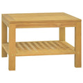 Wooden Coffee Table with Storage Shelf R4937