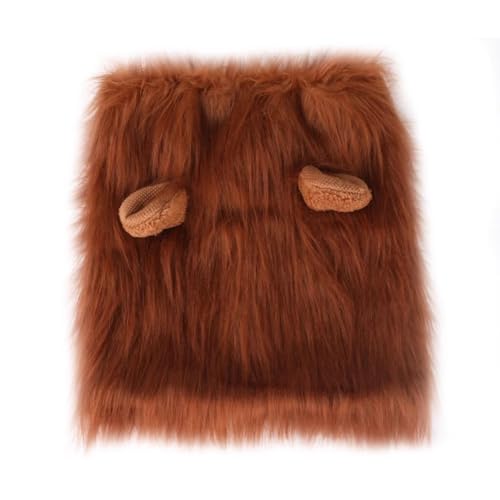 Brown Dog Wig with Ears G625914